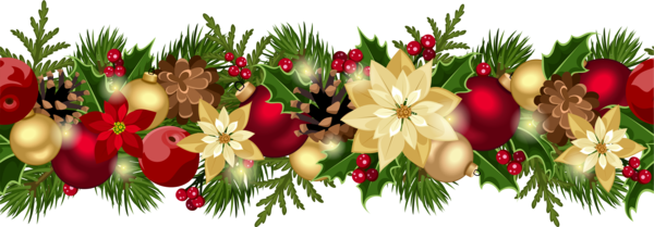 Christmas Ornament Poinsettia Flower Evergreen Pine Family free ...