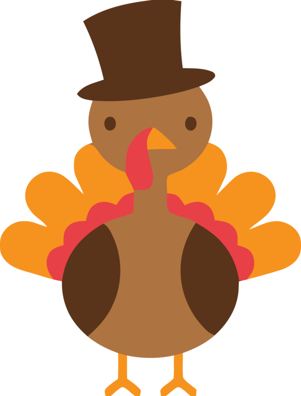 Transparent Thanksgiving Cartoon Bird Beak for Thanksgiving Turkey for Thanksgiving