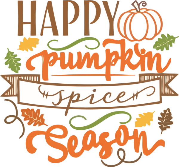 Transparent Thanksgiving Text Font Leaf for Happy Thanksgiving for Thanksgiving