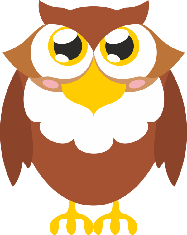 Transparent Thanksgiving Owl Cartoon Bird for Thanksgiving Owl for Thanksgiving
