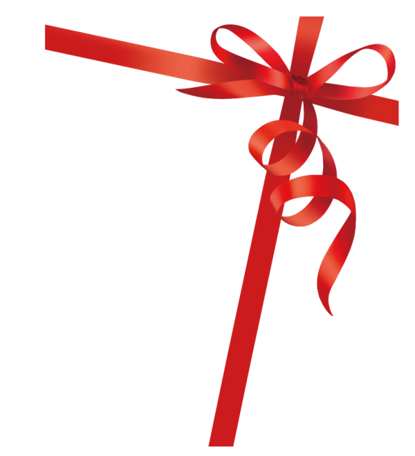 Ribbon Red Ribbon Gift Red for Christmas - 700x769