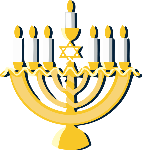 Transparent Hanukkah Menorah Hanukkah Candle holder for Hanukkah Candle for Hanukkah