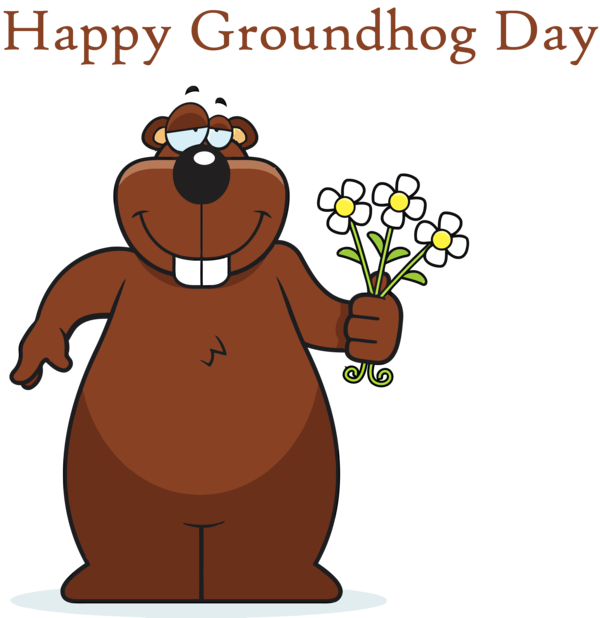 Transparent Groundhog Day Groundhog Cartoon Groundhog day for Groundhog for Groundhog Day