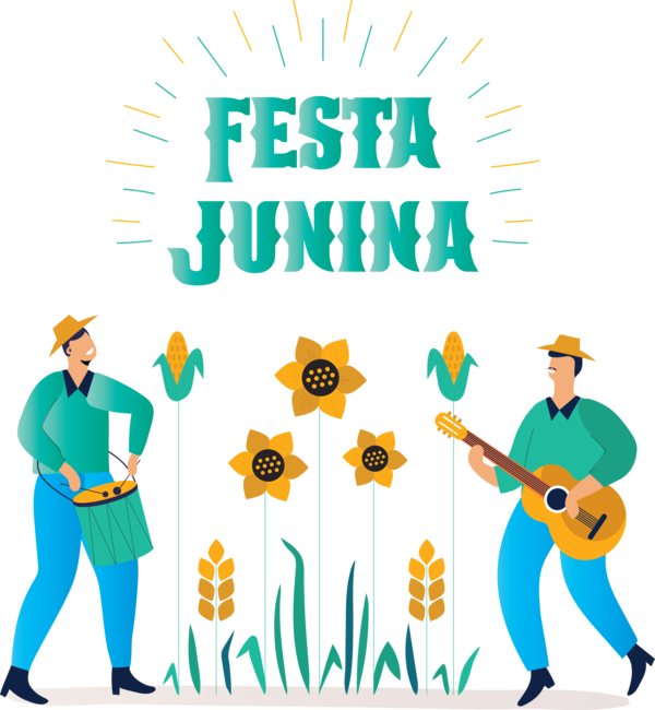 Transparent Festa Junina Festival Party for Brazilian Festa Junina for Festa Junina