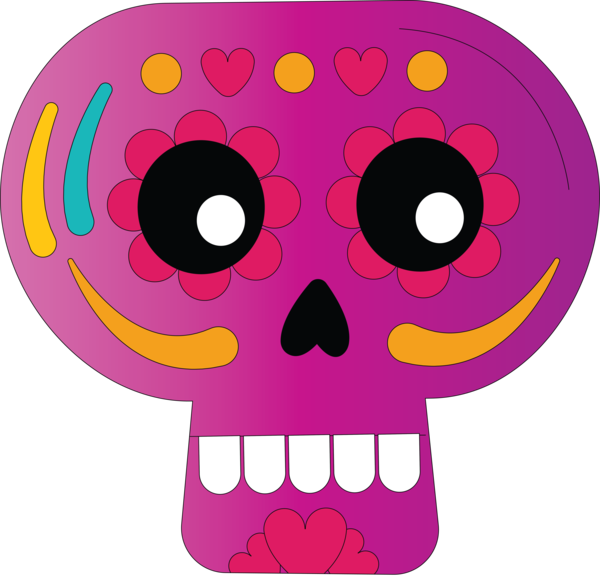 Transparent Day of the Dead Visual arts Drawing Father's Day for Calavera for Day Of The Dead