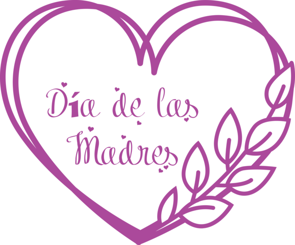 Mother's Day Logo Drawing New Year's Eve for Día de las Madres