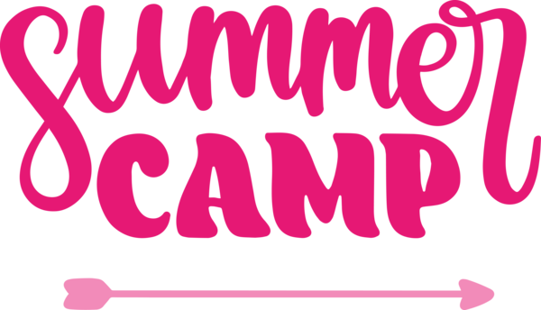 Transparent Summer Day Logo Design Line for Summer Camp for Summer Day