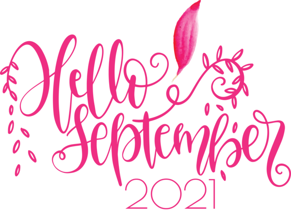 Transparent September Welcome August Design Children's Day for Hello September for September