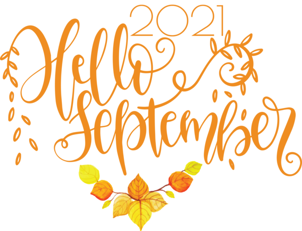 Transparent September Welcome August Design September for Hello September for September
