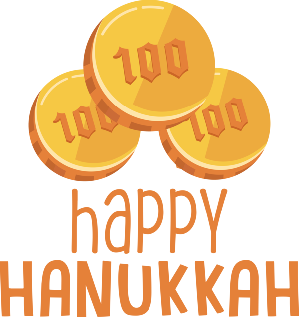 Transparent Hanukkah Logo Line Meter for Happy Hanukkah for Hanukkah