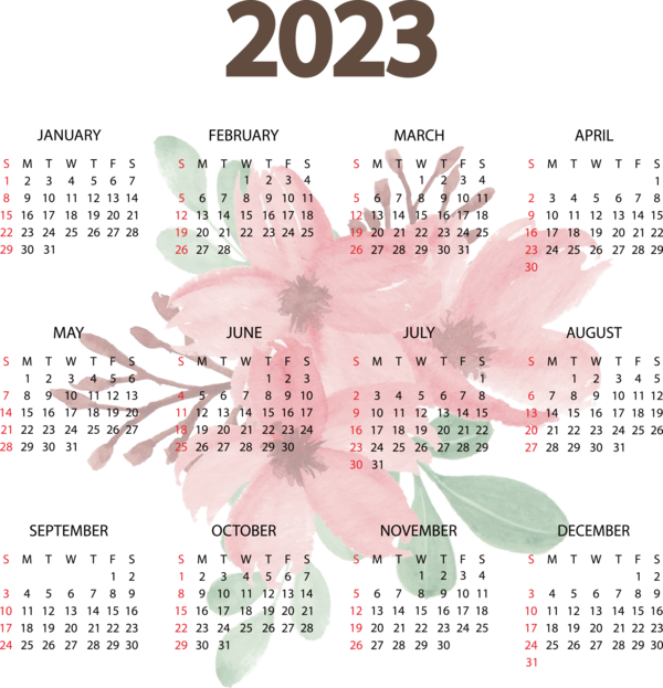 new-year-calendar-flower-font-for-printable-2023-calendar-free-download