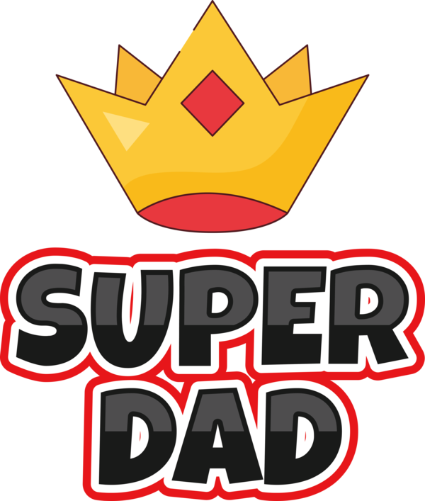 Transparent Father's Day Logo for Happy Father's Day for Fathers Day
