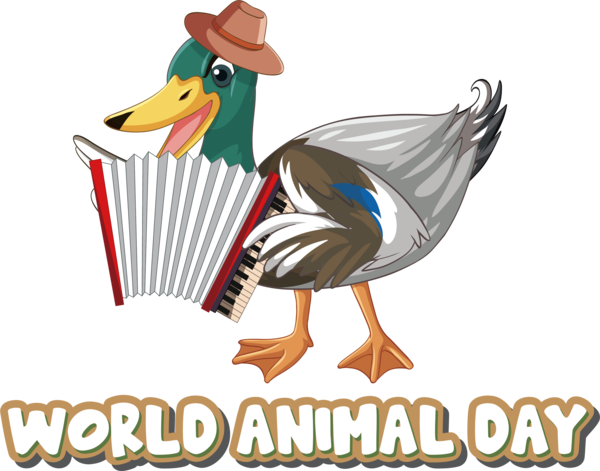Transparent World Animal Day Cartoon Character Line art for Animal Day for World Animal Day